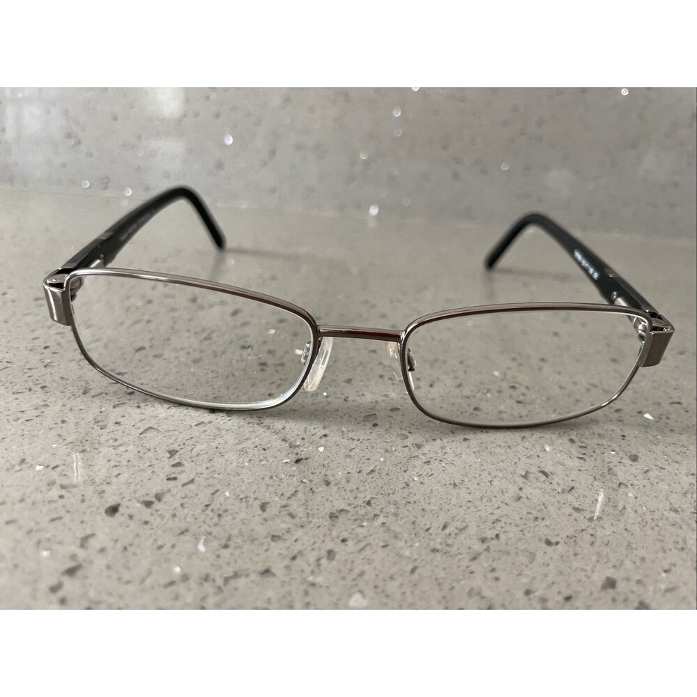 TAKUMI EYEWEAR T9799 52-17-135 20 SILVER BROWN EYEGLASSES FRAMES ONLY Full Rim